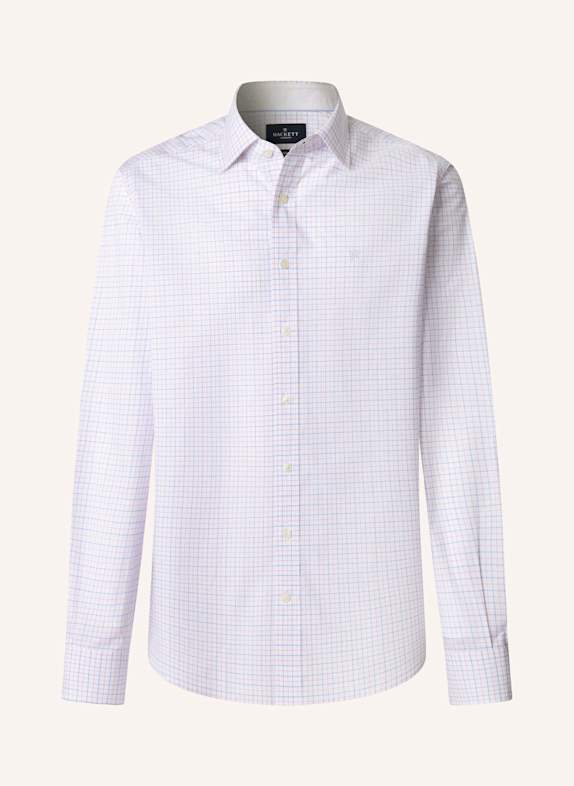 HACKETT LONDON Freizeithemd POPLIN TATTERSALL HELLROSA