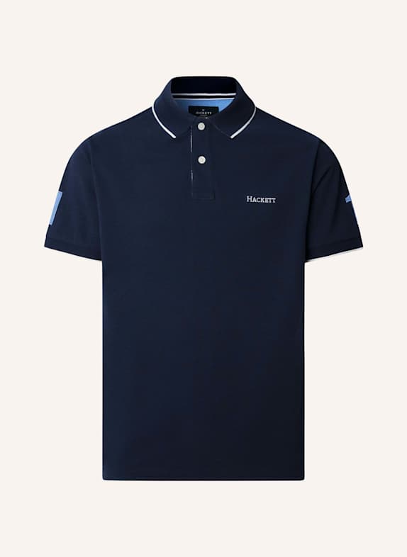 HACKETT LONDON Poloshirt HERITAGE NBR BK SASH BLAU