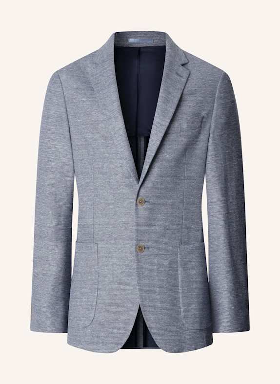HACKETT LONDON Sakko COTT LIN JERSEY BLAU