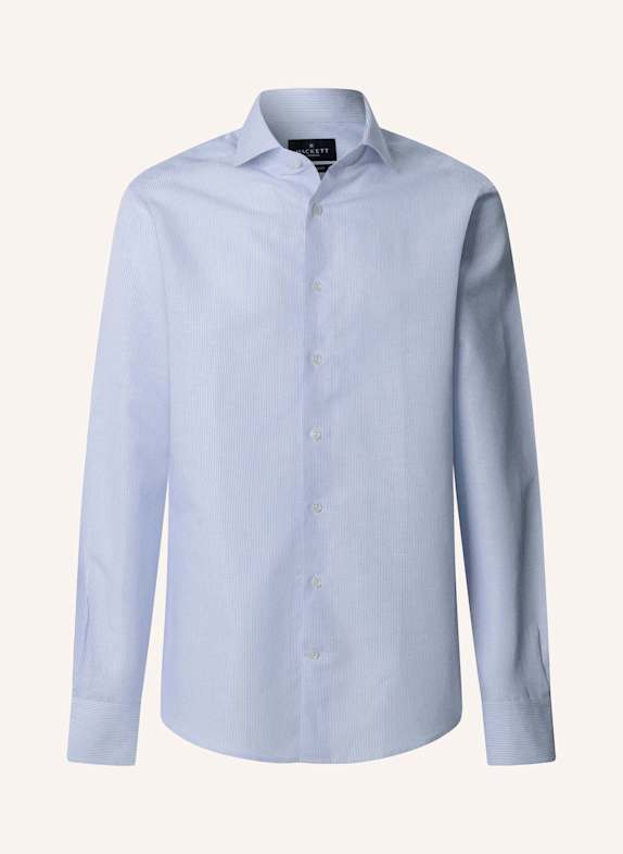 HACKETT LONDON Freizeithemd FORMAL COT LIN STR HELLBLAU