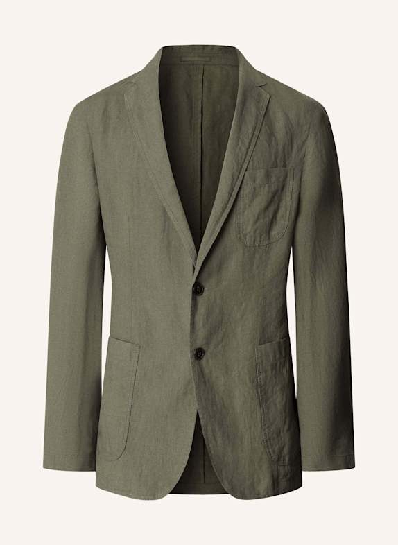 HACKETT LONDON Sakko GMW LW LINEN BLAZER KHAKI