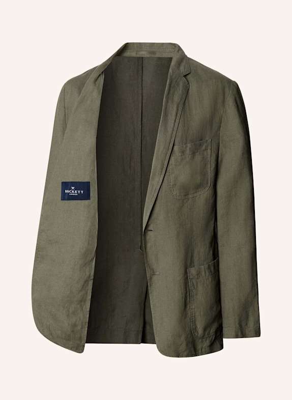 HACKETT LONDON Sakko GMW LW LINEN BLAZER KHAKI