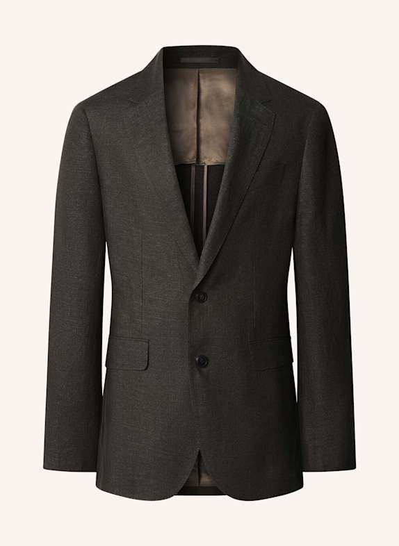 HACKETT LONDON Sakko LINEN DELAVE HOPSACK KHAKI