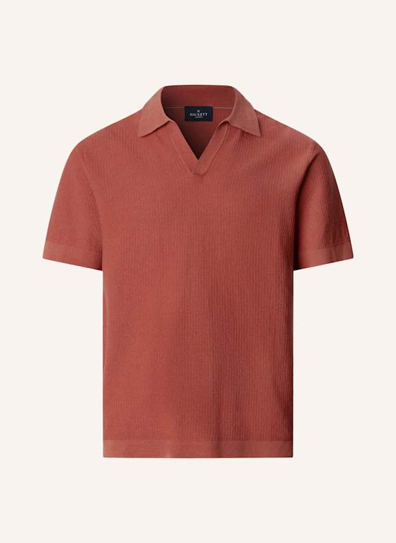HACKETT LONDON Poloshirt RIVIERA KNIT SS POLO ROT