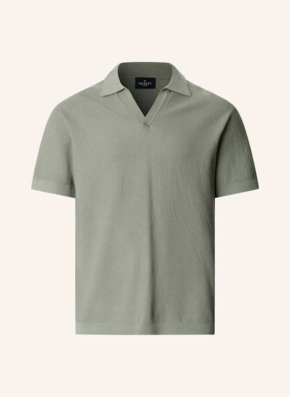 HACKETT LONDON Poloshirt RIVIERA KNIT SS POLO GRÜN