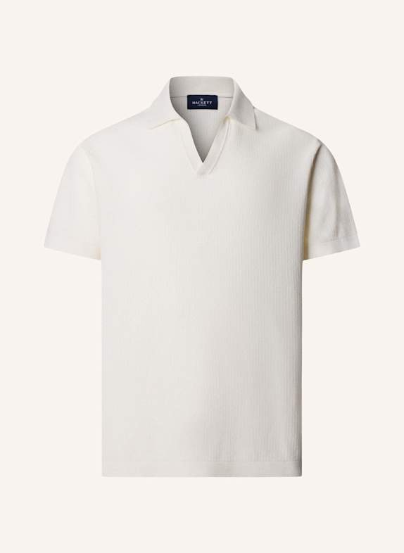 HACKETT LONDON Poloshirt RIVIERA KNIT SS POLO CREME