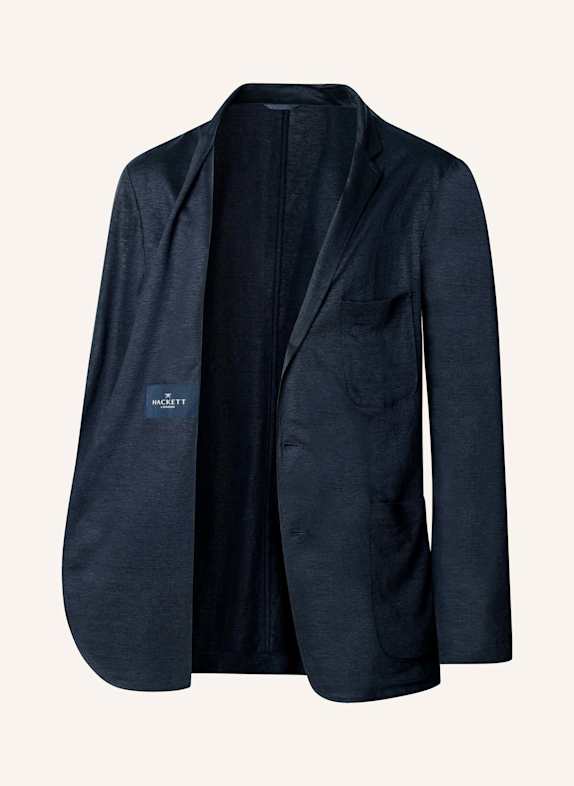 HACKETT LONDON Sakko ULTRA LW LINEN JERSEY DUNKELBLAU