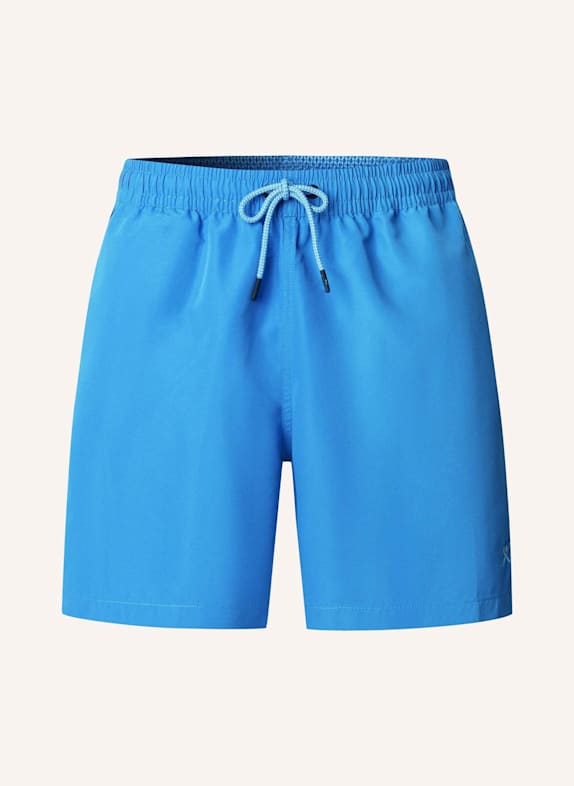 HACKETT LONDON Badeshorts ICON SOLID BLAU