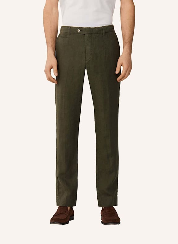 HACKETT LONDON Chino PD LINEN CHINO GRÜN