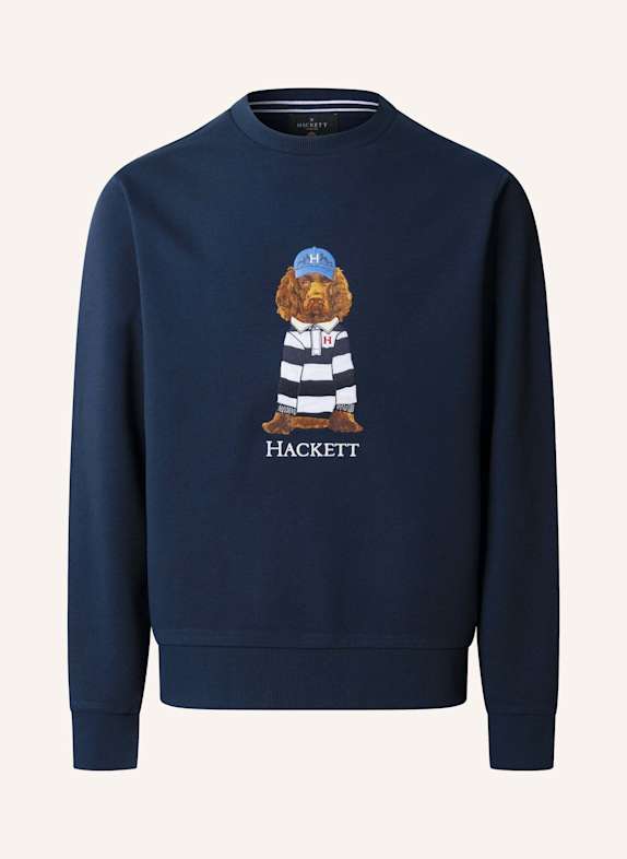 HACKETT LONDON Sweatshirt HERITAGE HARRY CREW BLAU