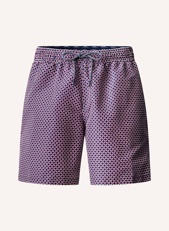 HACKETT LONDON Badeshorts BREEZE ROT