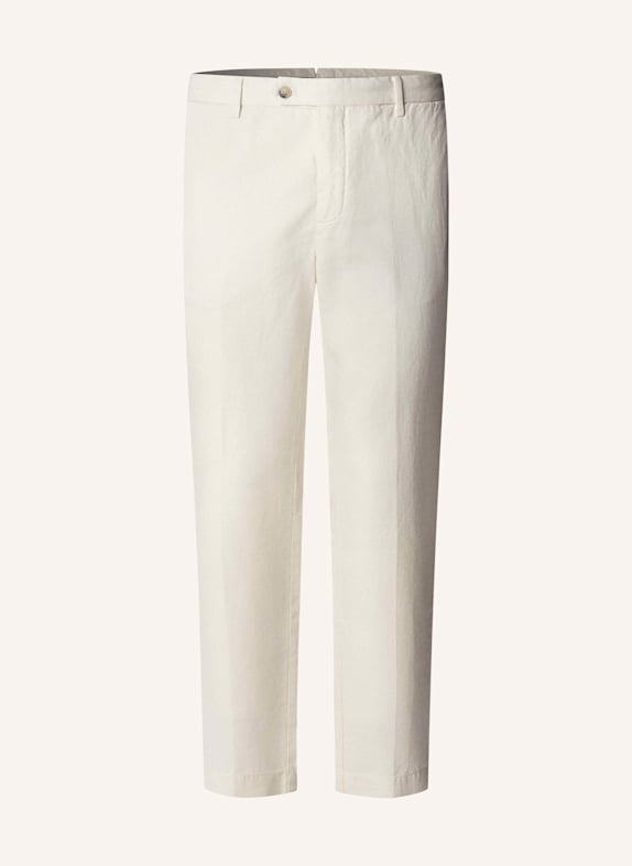 HACKETT LONDON Chino COTTON LINEN CHINO CREME