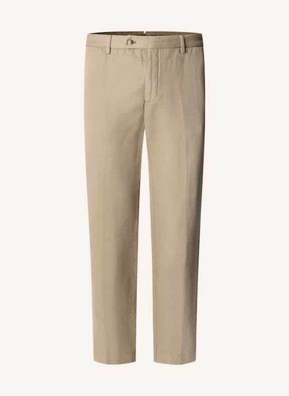 HACKETT LONDON Chino COTTON LINEN CHINO BEIGE