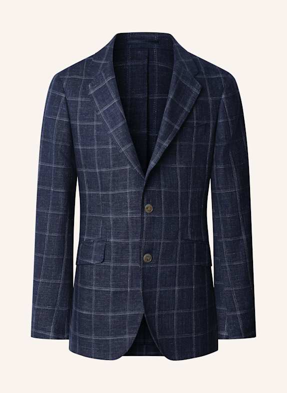HACKETT LONDON Sakko LINEN COT FANCY WPANE BLAU