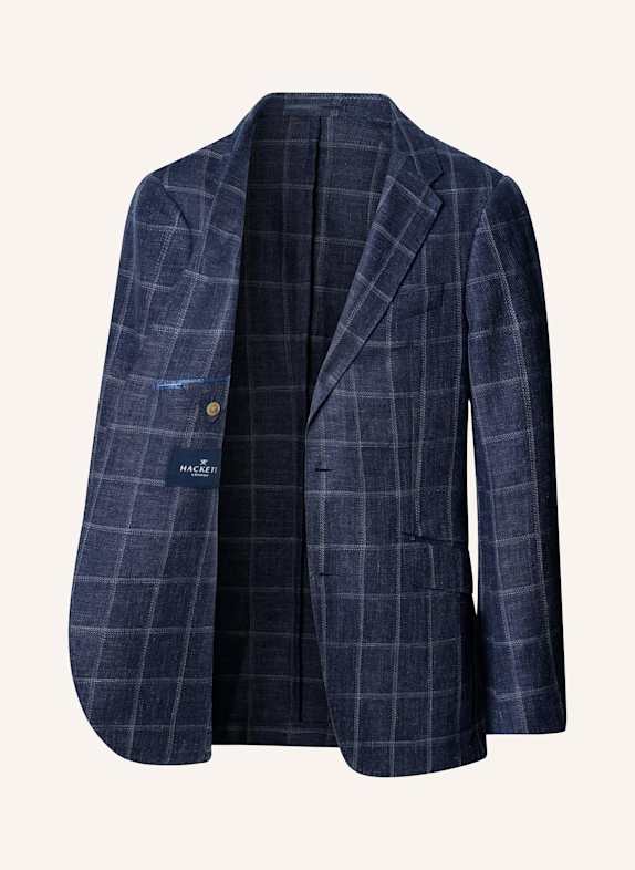 HACKETT LONDON Sakko LINEN COT FANCY WPANE BLAU
