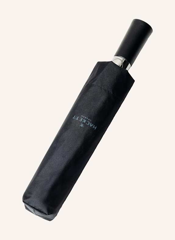 HACKETT LONDON Stockschirm AUTO O&C FOLD UMB SCHWARZ