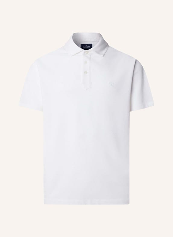 HACKETT LONDON Poloshirt GMD PIQUE SS WEISS