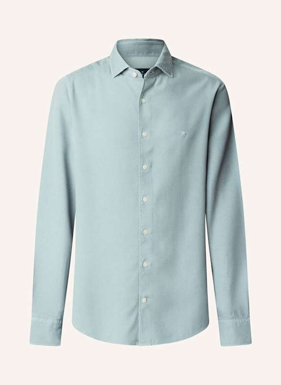 HACKETT LONDON Freizeithemd GMD TEXTURE BLAU