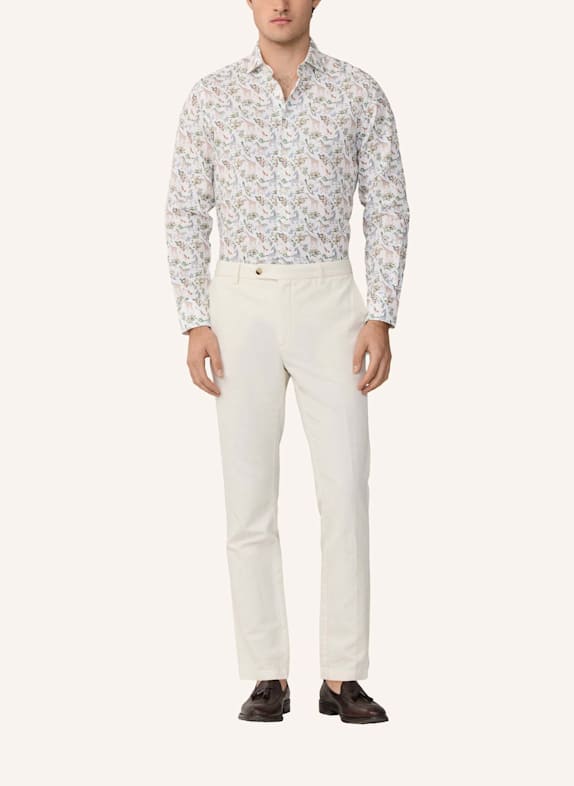 HACKETT LONDON Freizeithemd FAUNA PRINT GRÜN