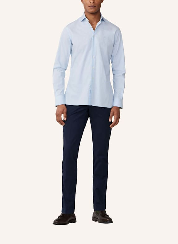 HACKETT LONDON Chino PD TEXTURE CHINO BLAU