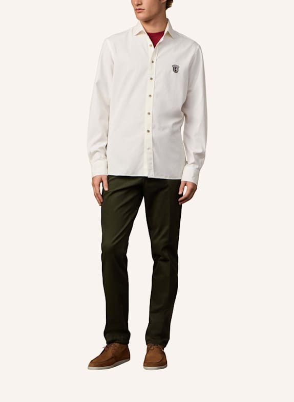 HACKETT LONDON Freizeithemd HERITAGE TWILL ECRU/ WEISS