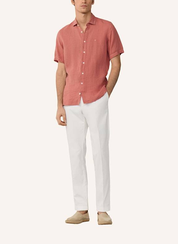 HACKETT LONDON Freizeithemd GMD LINEN SS ROT