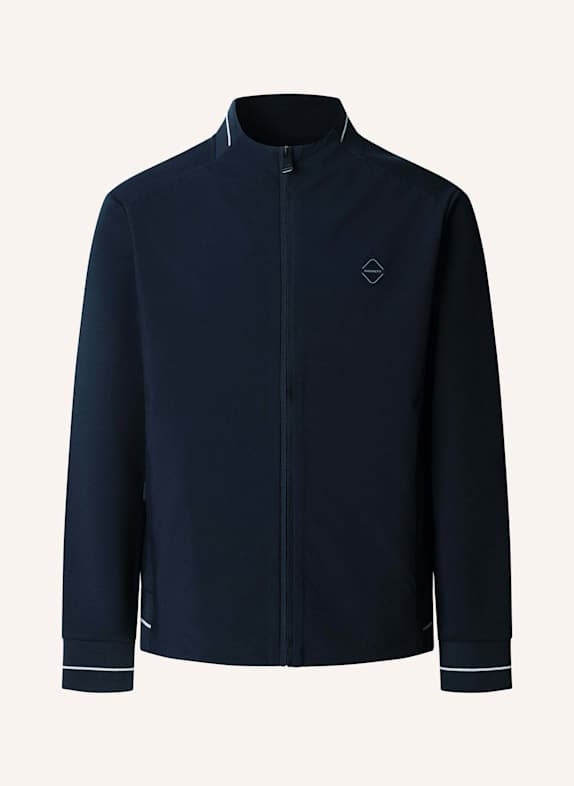 HACKETT LONDON Sweatshirt HS TECH TRACK FZ DUNKELBLAU