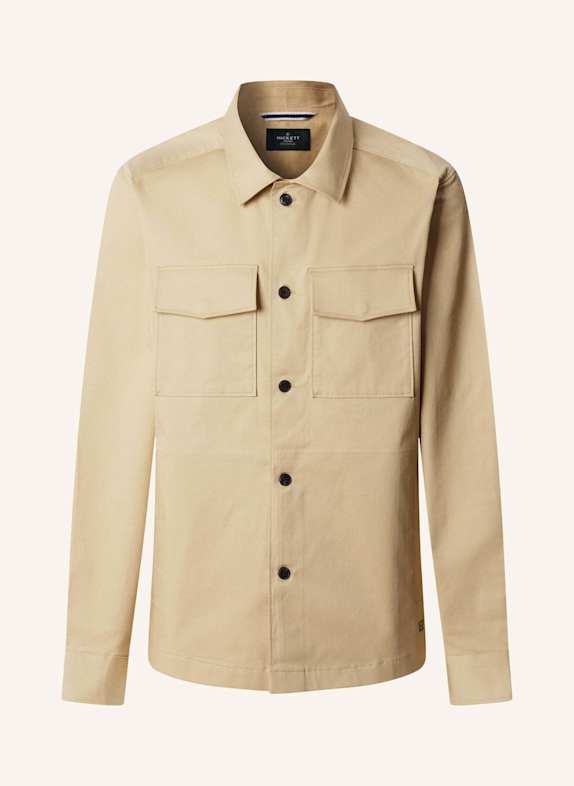 HACKETT LONDON Overjacket HERITAGE OVERSHIRT BEIGE