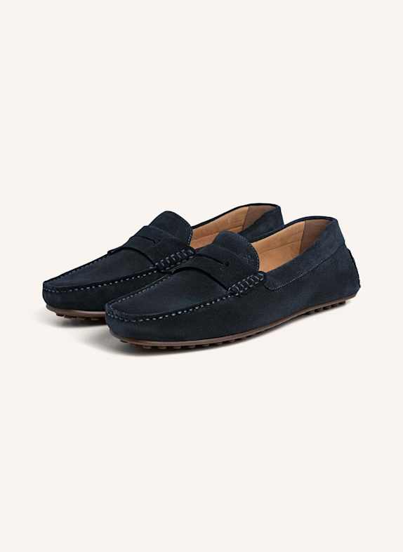 HACKETT LONDON Loafer DRIVER SADDLE DUNKELBLAU