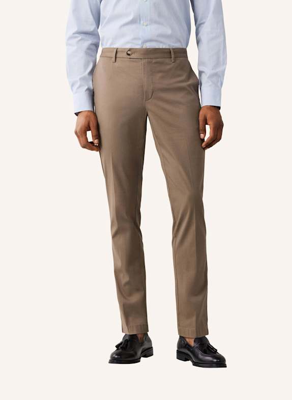 HACKETT LONDON Chino RIBBED COTTON CHINO BEIGE