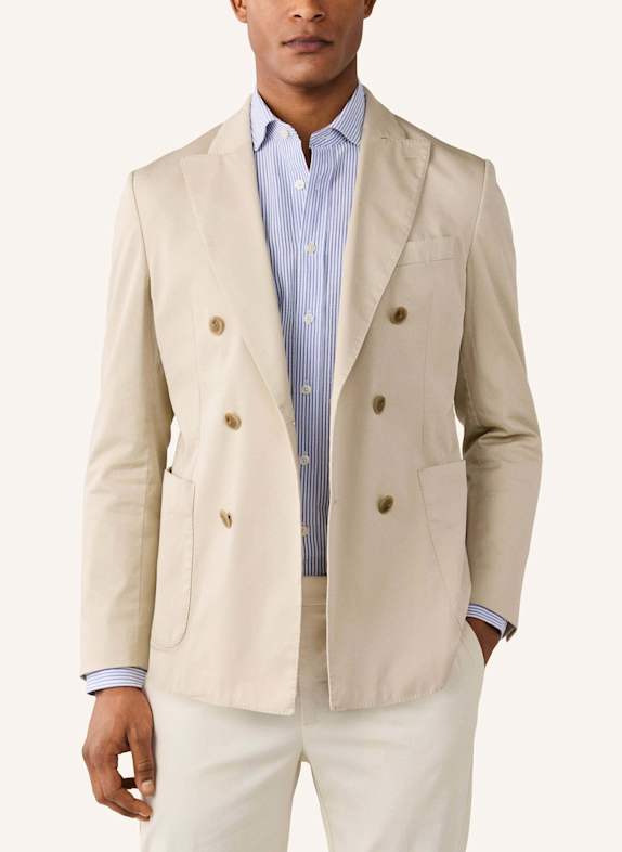 HACKETT LONDON Sakko GMW DB COTT STRCH CC BEIGE