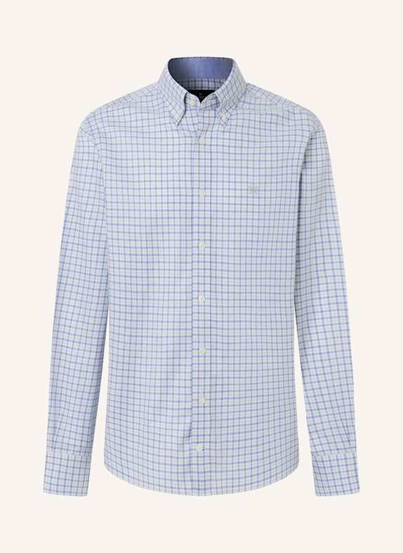 HACKETT LONDON Freizeithemd THREE COLOR GINGHAM GRÜN
