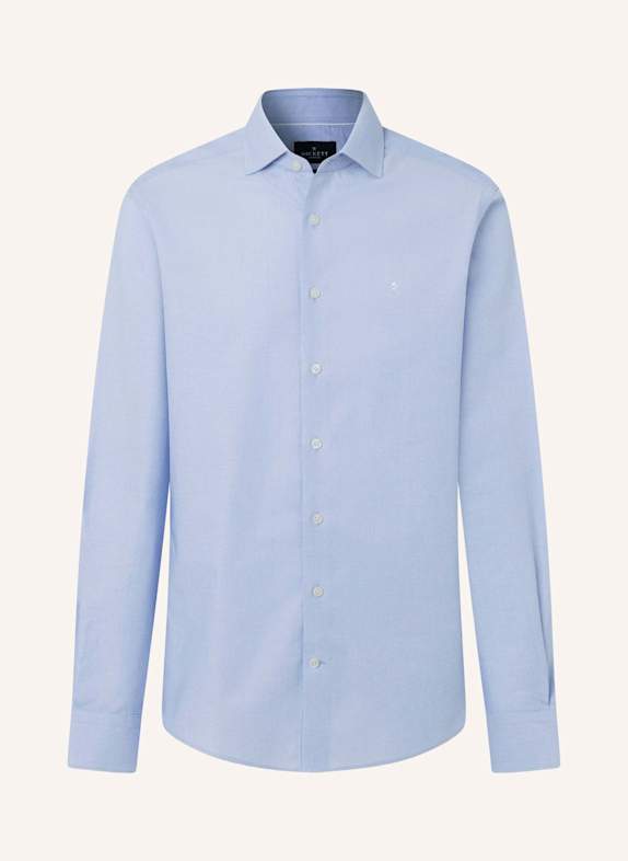 HACKETT LONDON Freizeithemd ESS TEXTURE HELLBLAU