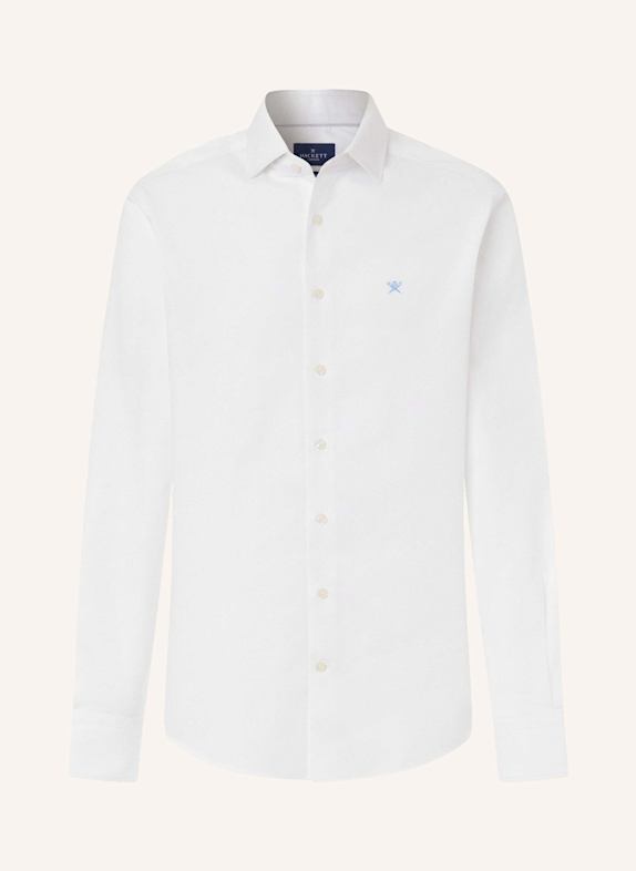 HACKETT LONDON Freizeithemd ESS TEXTURE WEISS