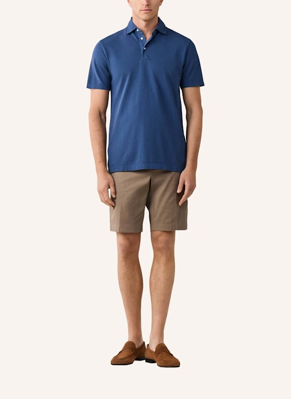 HACKETT LONDON Poloshirt GMD PIQUE SS BLAU