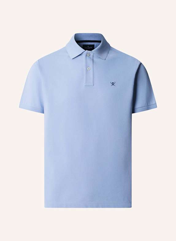HACKETT LONDON Poloshirt SLIM FIT LOGO BLAU