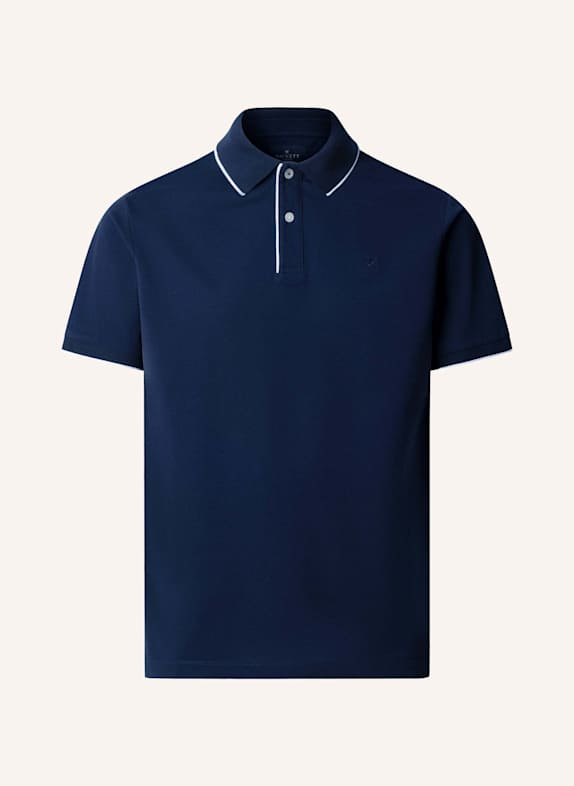 HACKETT LONDON Poloshirt MERC PIQUE TIP POLO BLAU