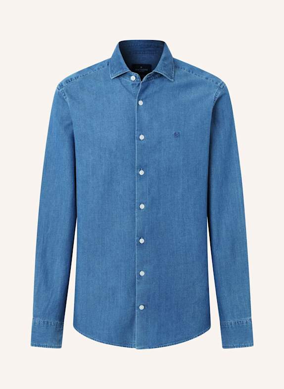 HACKETT LONDON Freizeithemd LIGHT DENIM SHIRT DUNKELBLAU