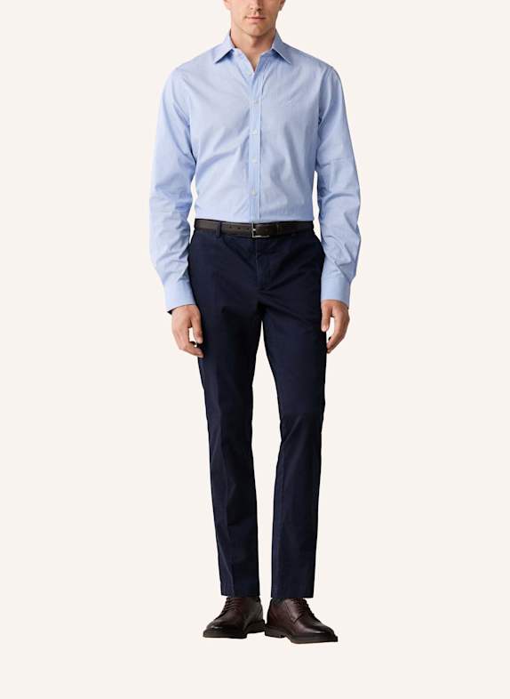 HACKETT LONDON Freizeithemd CITY SHADOW STRIPE BLAU
