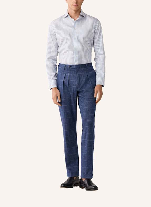 HACKETT LONDON Freizeithemd WIDE STRIPE HELLBLAU
