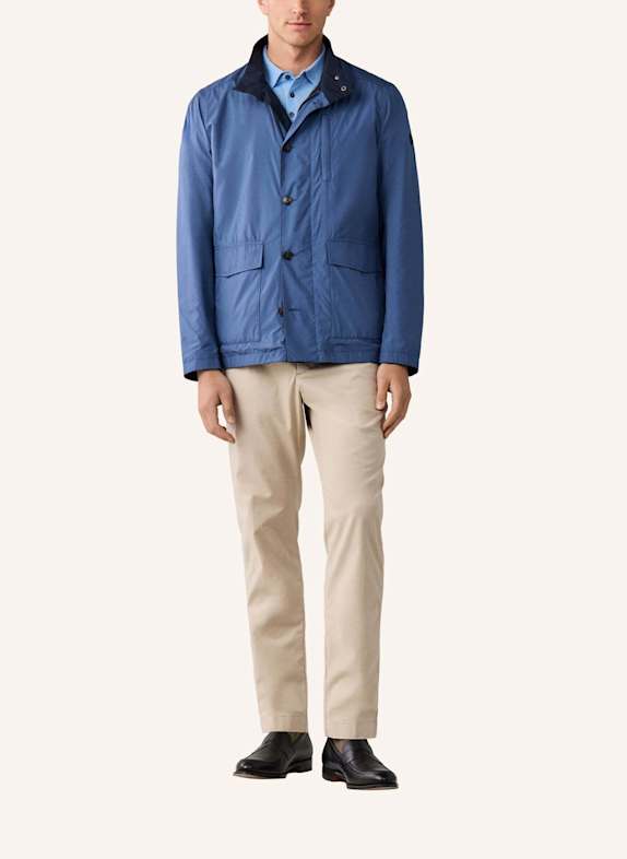 HACKETT LONDON Regenjacke REVERSIBLE JACKET BLAU