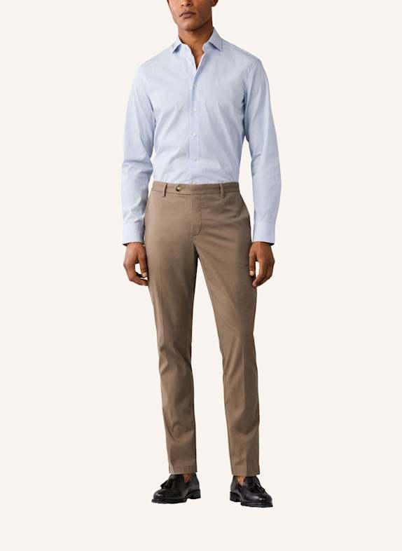 HACKETT LONDON Freizeithemd CITY BENGAL HELLBLAU