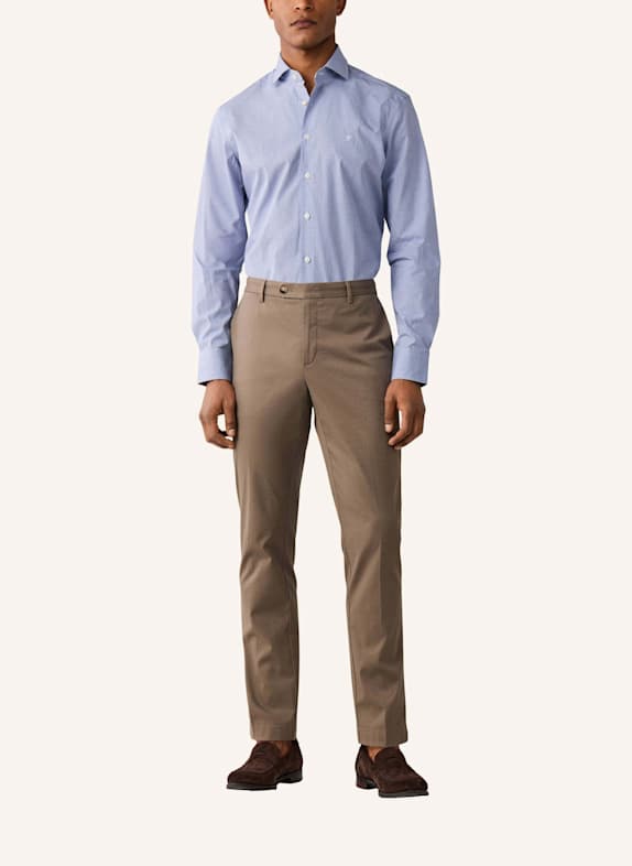 HACKETT LONDON Freizeithemd CITY GINGHAM DUNKELBLAU