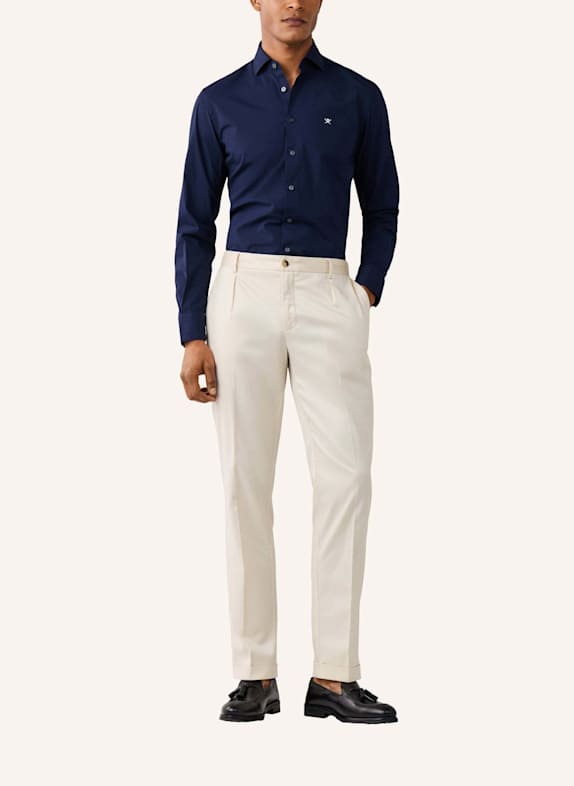 HACKETT LONDON Freizeithemd ESS STRETCH POP BLAU