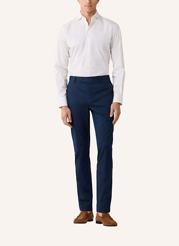 HACKETT LONDON Freizeithemd ESS STRETCH POP WEISS