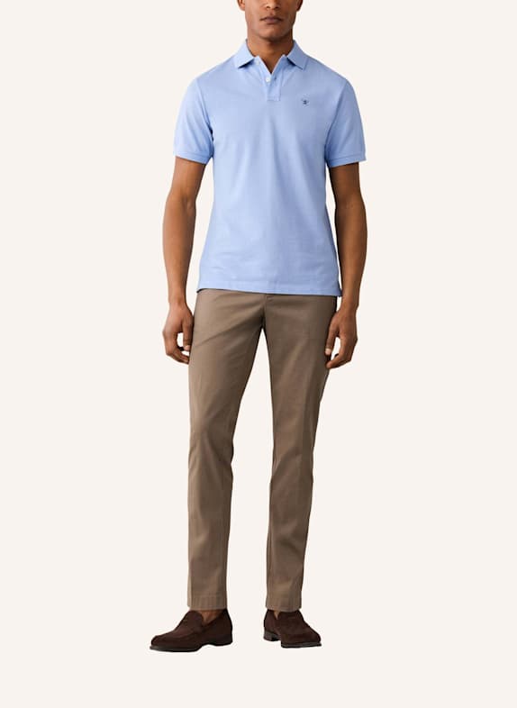 HACKETT LONDON Poloshirt SLIM FIT LOGO BLAU
