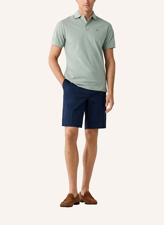 HACKETT LONDON Poloshirt SLIM FIT LOGO GRÜN