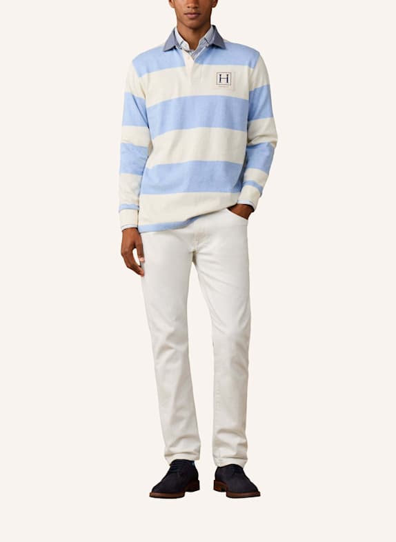 HACKETT LONDON Poloshirt HERITAGE H STRIPE RBY BLAU