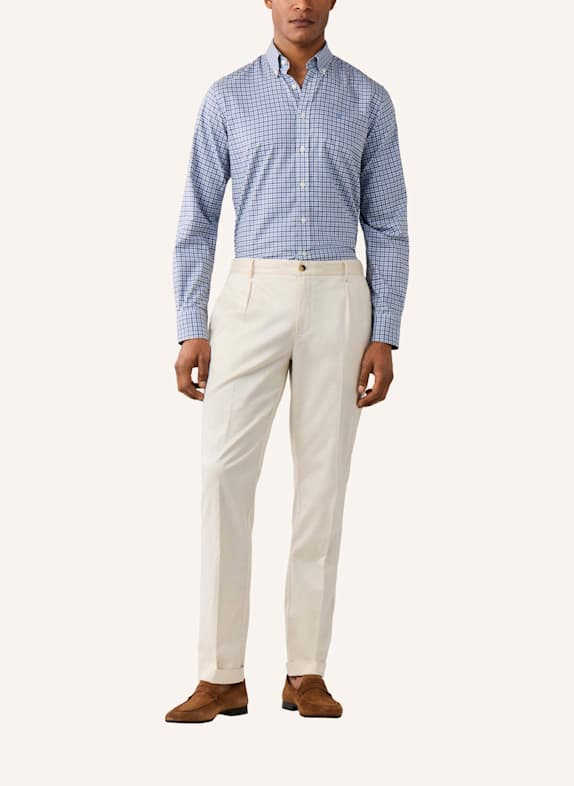 HACKETT LONDON Freizeithemd THREE COLOR GINGHAM BLAU