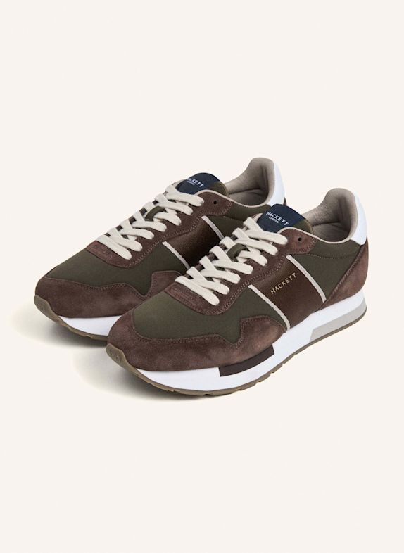 HACKETT LONDON Sportschuhe KESTON SYMBOL OLIV